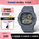 卡西歐（CASIO）小方塊電子表 青少年初高中生防水運動(dòng)手表 學(xué)生課外復古石英表 WS-1700H-8AVDF