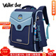 Walker Shop輕奢新款小學(xué)生書(shū)包1到6年級護脊減負男女孩背包英倫風(fēng)舒適雙肩包 天藍色小號【推薦1-2年級】 默認尺寸