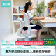 黑白調G6兒童學(xué)習椅寫(xiě)字椅人體工學(xué)追背椅帶腳踏可升降【20cm自動(dòng)追背】