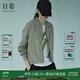 日著(zhù)（rizhuo）日著(zhù)原創(chuàng  )設計女裝2025春新款城市輕戶(hù)外棒球服飛行員夾克短外套 風(fēng)吟綠 L