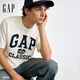 蓋璞Gap男女裝2026春季新款純棉logo字母印花寬松短袖T恤上衣866090 白色 L (175/96A)亞洲尺碼
