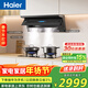 海爾（Haier）抽吸排油煙機 以舊換新C50Max頂側雙吸外觀(guān)30風(fēng)量 熱熔洗免費上門(mén)安裝 EC966【下單抽華為三折疊】