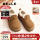 百麗（Belle）吳千語(yǔ)同款雪頂咖啡勃肯鞋羊毛閃穿女鞋D1V1DDM5 棕色-毛里 （勃肯鞋） 37 (235mm)