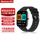 紐曼（Newmine）智能手表運動(dòng)藍牙通話(huà)24小時(shí)心率監測血氧睡眠健康監測離線(xiàn)支付100+運動(dòng)模式手環(huán)IP68防水 幻夜黑