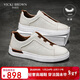 未畢（VICKI BROWN）法國未畢鞋子男款VB男鞋秋冬季2025新款輕奢高端運動(dòng)鞋板鞋白色41