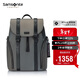 新秀麗（Samsonite）休閑時(shí)尚雙肩包電腦包15.6英寸男女背包反光材質(zhì)牛皮革TM7*013