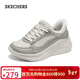 斯凱奇（Skechers）新年禮物女鞋2025新品冬厚底閃穿一腳蹬軟底運動(dòng)鞋糕糕鞋117526
