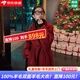 MSJ紅色雙面羊毛大衣女中長(cháng)款2025新款秋冬裝韓系小個(gè)子羊毛呢子外套 紅色（禮盒包裝+JD送貨上門(mén)） S （推薦105-120斤）