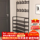 木雙福鞋架門(mén)口多層家用鞋帽一體鞋柜出租屋置物架宿舍收納柜