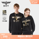 BOY LONDON【經(jīng)典款】春季情侶款上衣休閑百搭潮牌純棉衛衣N03909 黑色 經(jīng)典款 L