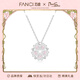 Fanci范琦小桃花項鏈女銀吊墜鎖骨鏈銀飾時(shí)尚輕奢情人節禮物生日送女友