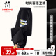 巴布豆兒童褲子春秋季新款男童中大童時(shí)尚衛褲學(xué)生秋裝寬松柔軟運動(dòng)褲 黑 聰明三巴布X 160