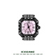 ICEGANG羅馬戒指手表男女復古輕奢hiphop個(gè)性老錢(qián)風(fēng)首飾潮流個(gè)性 樹(shù)莓黑粉 無(wú)規格