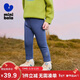 迷你巴拉（minibala）迷你巴拉女童褲子舒適高彈冬新品【高彈打底褲】