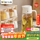 小熊（Bear）油壺 調料瓶抗菌玻璃油瓶醬油瓶600ml 自動(dòng)開(kāi)合不掛油CX-W0058