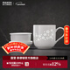 景德鎮官方陶瓷茶杯茶水分離辦公杯玲瓏杯帶蓋過(guò)濾杯泡茶馬克杯生日禮物 星花怒放辦公杯