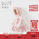 戴維貝拉（DAVE＆BELLA）童裝甜美女童羽絨服三防兒童連帽外套女寶寶上衣冬季新款小童衣服 粉色【現貨】 110 cm（建議身高100-110cm）