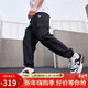 耐克（NIKE）男運動(dòng)褲 春秋款 戶(hù)外工裝褲 直筒梭織HJ1991-010黑色 XL