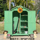龍遙鹿戶(hù)外工具房庭院儲物箱防水防曬花園陽(yáng)臺置物柜別墅院子雜物收納柜 綠色990*580*1700mm