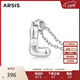 Arsis簡(jiǎn)約字母吊墜項鏈女銀項鏈S925銀鎖骨鏈送女友生日禮物 字母L