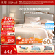 水星家紡四件套床上60支長(cháng)絨棉純棉100%a類(lèi)被套床單雙人輕奢高級1.5m床格里莫云霞家居館