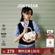 歐時(shí)納（JUST STAR）明星同款保齡球包女2026新款通勤單肩斜挎波士頓手提包38女神禮物