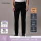 Calvin KleinJeans四季款男士經(jīng)典休閑通勤ck修身顯瘦黑色洗水微彈牛仔褲 8E6-牛仔黑 34