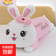 卡通創(chuàng  )意新款趴趴兔子玩偶大號女生睡覺(jué)抱枕夾腿布娃娃安撫枕頭 趴趴兔-余生有你皆是歡喜 150厘米【優(yōu)質(zhì)毛絨】