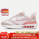 耐克（NIKE）女子休閑鞋AIR MAX DAWN緩震性運動(dòng)鞋DR7875-100 紅白色 37.5 