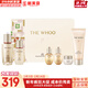 后（The history of Whoo）后套裝拱辰享水妍津率享雪玉凝天氣丹水乳霜秘貼套盒女護膚品禮盒 后再生秘貼精華6件套帶面霜潔面