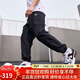 耐克（NIKE）男運動(dòng)褲 春秋款 戶(hù)外工裝褲 直筒梭織HJ1991-010黑色 L