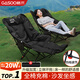 gosoo躺椅午睡椅戶(hù)外折疊椅子可躺可睡加棉露營(yíng)椅辦公室午休陪護折疊床