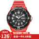 卡西歐（Casio)手表 MRW-200HB系列環(huán)保橡膠帶男士運動(dòng)手表 MRW-200HC-4B