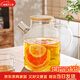 憶壺茶（YIHUTEA）涼水壺玻璃耐高溫冷水壺大容量家用泡茶壺花果茶壺高硼硅飲用水壺 樂(lè )宜涼水壺1600ml
