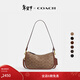蔻馳（COACH）【禮物】女士WAVERLY手袋單肩包搭扣潮流可拆卸肩帶手提包女包 B4/棕黃色 棕色