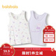 巴拉巴拉背心打底夏無(wú)袖吊帶女兩件裝【小豬佩奇IP】206225169001