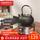 金灶（KAMJOVE）多功能用小型電陶爐煮茶燒水爐泡茶爐煮茶爐低輻射不挑鍋具 CH-200A 不銹鋼色（不含壺）