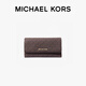 MICHAEL KORS禮物輕奢MK女包Jet Set錢(qián)包錢(qián)夾35F8GTVF3B BROWN棕色