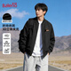 班尼路（Baleno）夾克男裝2026春秋季新款潮牌美式簡(jiǎn)約工裝復古寬松百搭棒球領(lǐng)外套