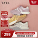 他她（TATA）厚底休閑阿甘鞋女鞋2025春秋CM702CM5 米色 37
