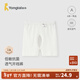 童泰（TONGTAI）嬰兒開(kāi)襠褲夏季莫代爾棉新生兒褲子初生寶寶衣服兒童短褲提花 白色 90