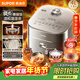 蘇泊爾（SUPOR）旋焰釜蓬蓬煲電飯煲5-8個(gè)人大容量4升遠紅外IH加熱蒸煮一體多功能電壓力煲電飯鍋SF40Q51