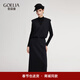 歌莉婭針織套裝女2025新款秋季一整套穿搭高級感三件套1ESJAC300 50B灰黑色 S