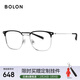 BOLON暴龍近視眼鏡25新品鈦框男復古休閑鏡框配度數鏡架女BA7010 B15