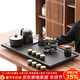 唐豐功夫茶具整套全自動(dòng)上水一體人造石茶盤(pán)家用辦公燒水壺茶杯套裝 石茗茶盤(pán)+陶瓷暗香自動(dòng)配茶罐