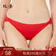 絲界真絲內褲女抗菌舒適無(wú)痕褲衩100%桑蠶絲蝴蝶結蕾絲純色三角褲短褲