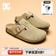 DCSHOESWEIC CAS 復古軟底勃肯鞋2025新款秋冬一腳蹬拖鞋半拖軟木鞋男女 駝色 【偏小,需拍大一碼】 37