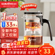 金灶（KAMJOVE）飄逸杯玻璃茶壺家用可拆卸泡茶器茶杯泡茶壺套裝茶具花茶壺 K-209 可拆洗飄逸杯【500ml】
