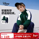 迪士尼寶寶（Disney Baby）男童套裝兒童搖粒絨外套褲子中大童裝春季毛絨兩件套 墨綠 150