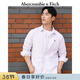 Abercrombie & Fitch【經(jīng)典老錢(qián)風(fēng)】小麋鹿圖案美式通勤長(cháng)袖襯衫25秋男裝125-5292 淺藍色條紋 XL (180/116A)